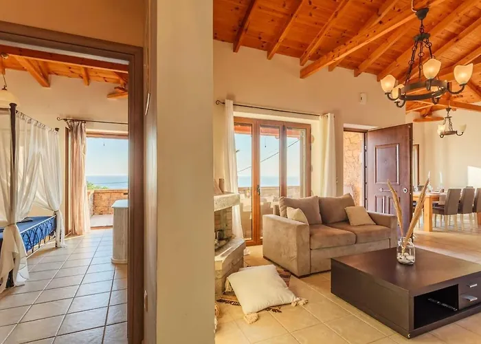 Lejlighed Mani Panoramic Seaviews - Luxury Summer Haven Lévktron